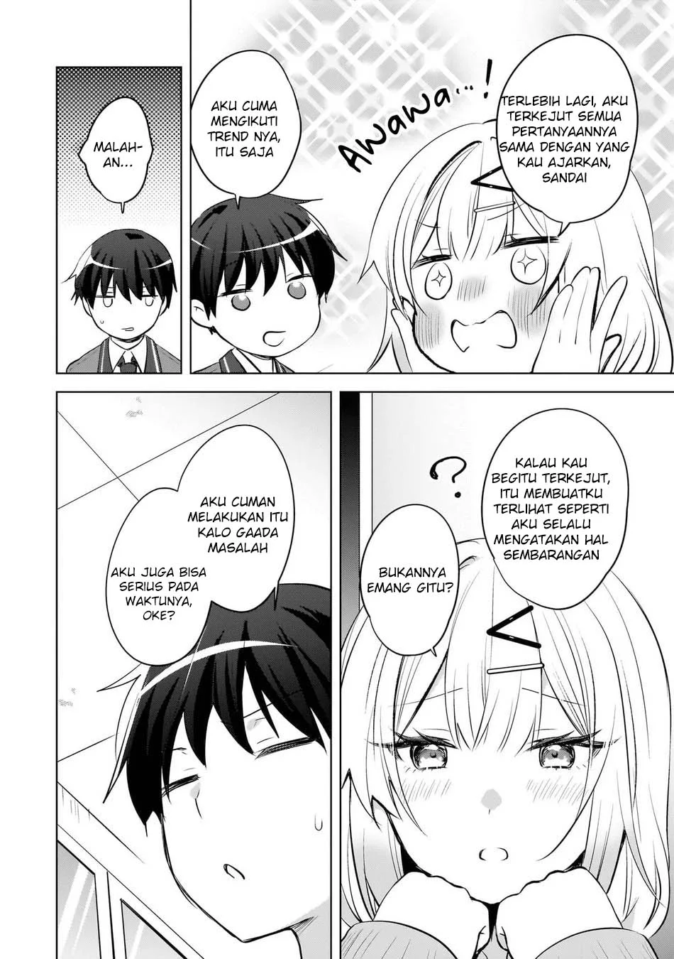 The Gal Sitting Behind Me Likes Me -Maybe I’m Screwed Already- Chapter 22 Gambar 8