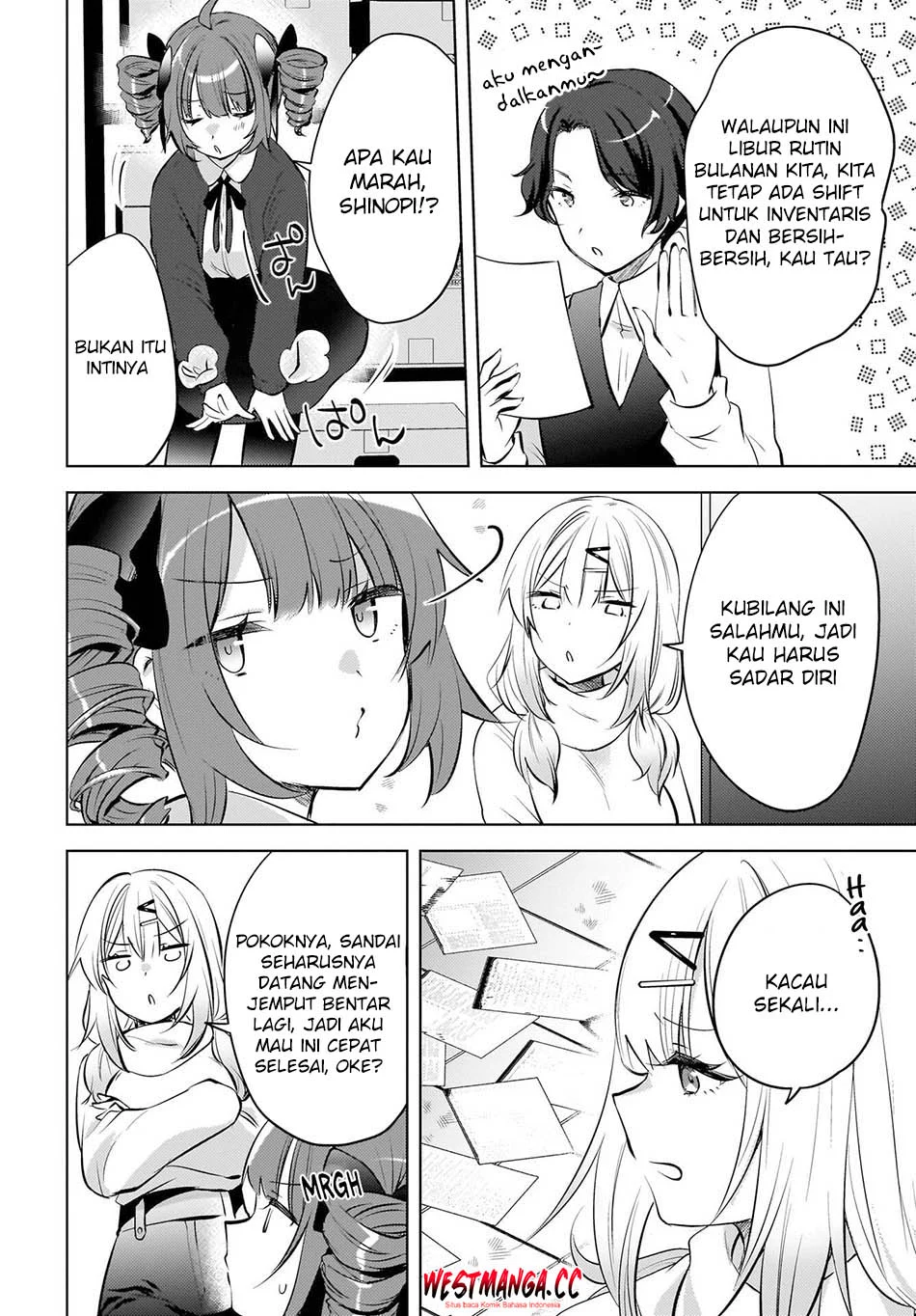 The Gal Sitting Behind Me Likes Me -Maybe I’m Screwed Already- Chapter 27.5 Gambar 6