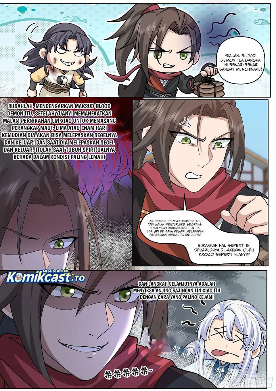 The Great Villain Senior Brother and All of His Yandere Junior Sisters Chapter 187 Gambar 6
