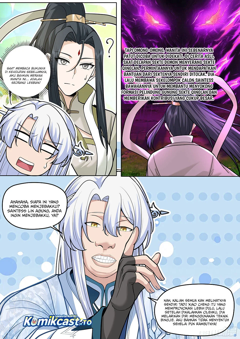 The Great Villain Senior Brother and All of His Yandere Junior Sisters Chapter 188 Gambar 6