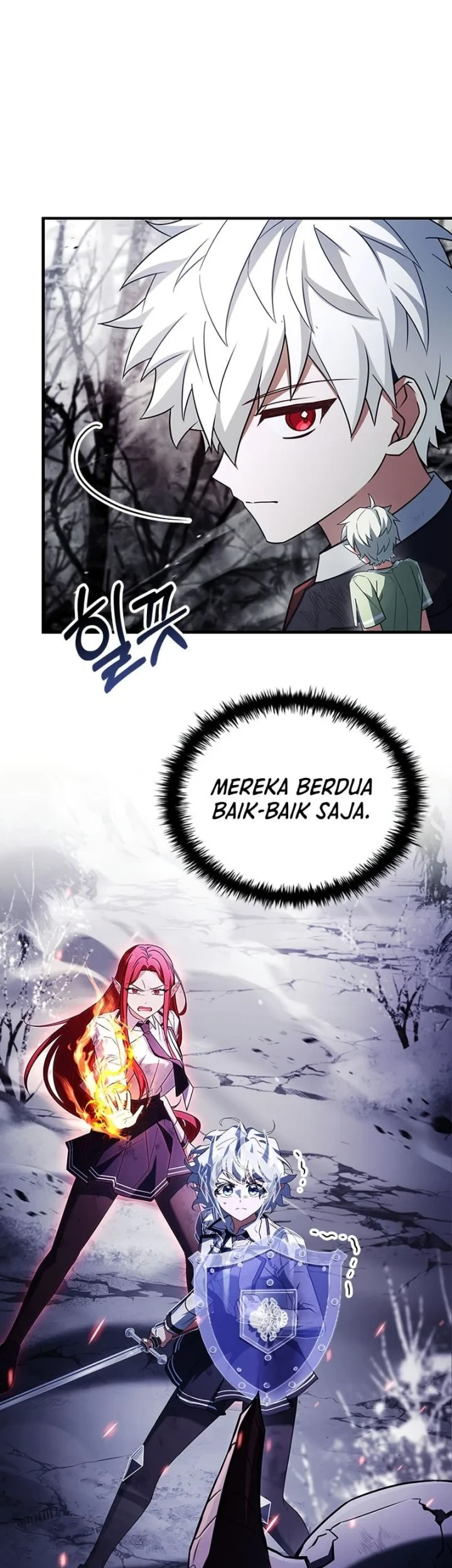 The Legendary Hero Is An Academy Honors Student Chapter 48 Gambar 21