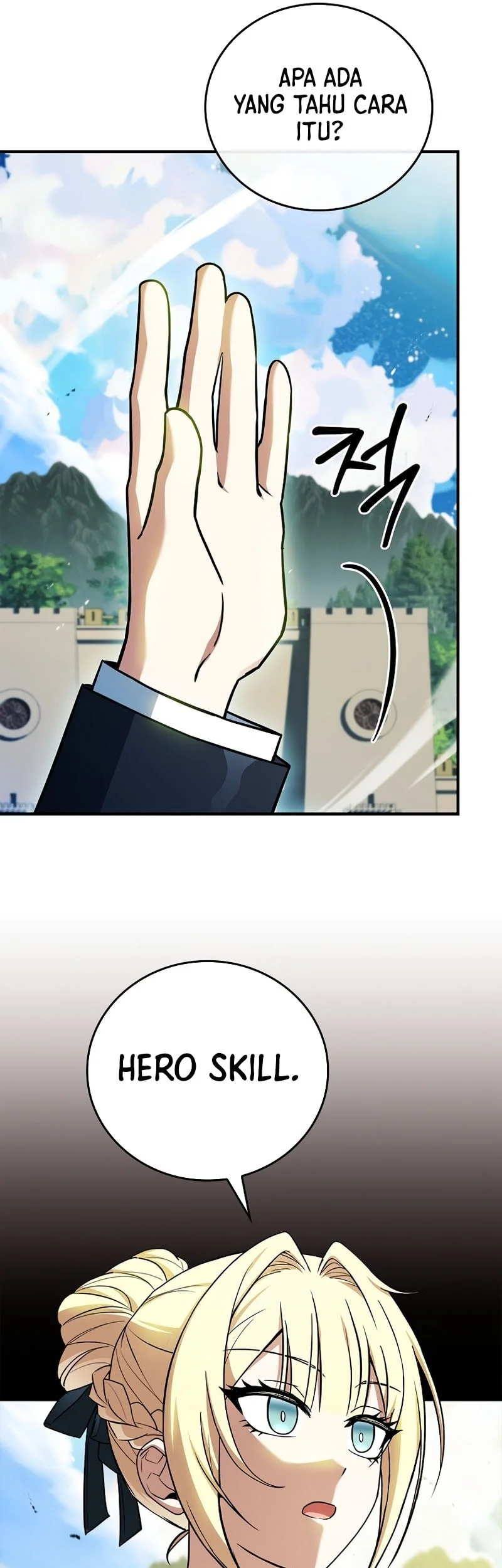 The Legendary Hero Is An Academy Honors Student Chapter 74 Gambar 27