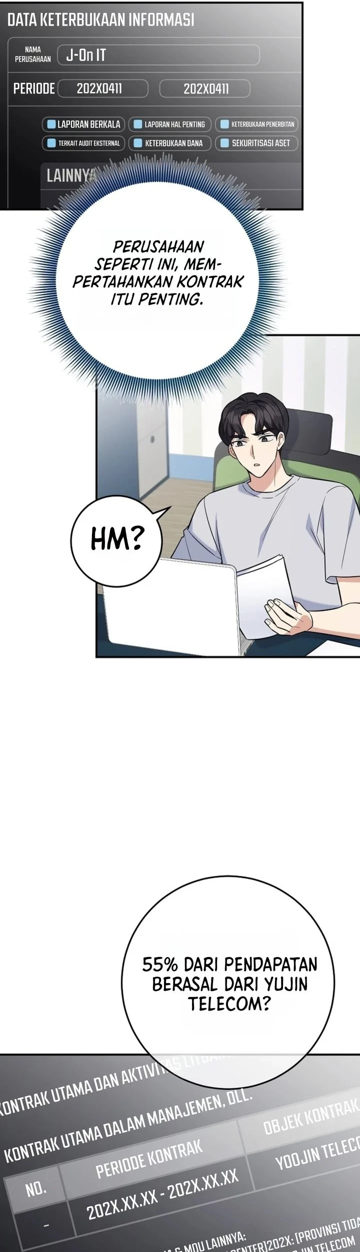 The Overly Competent Junior Employee Chapter 4 Gambar 20