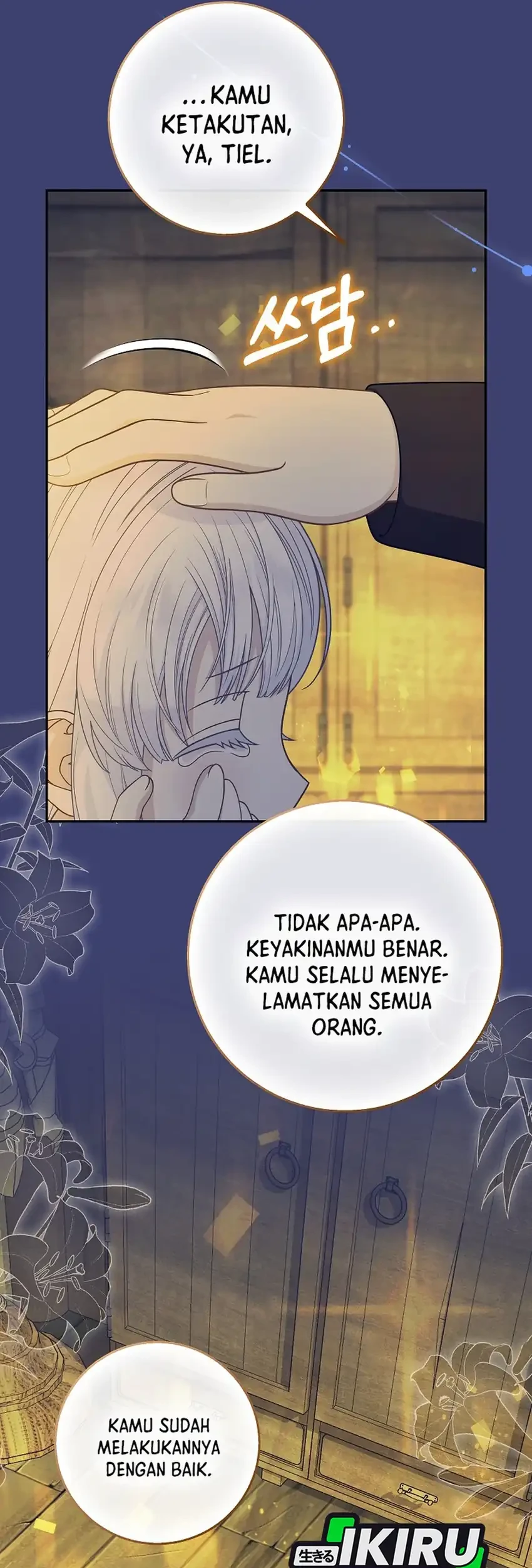 The Snow Leopard Baby of the Black Leopard Family Chapter 57 Gambar 22