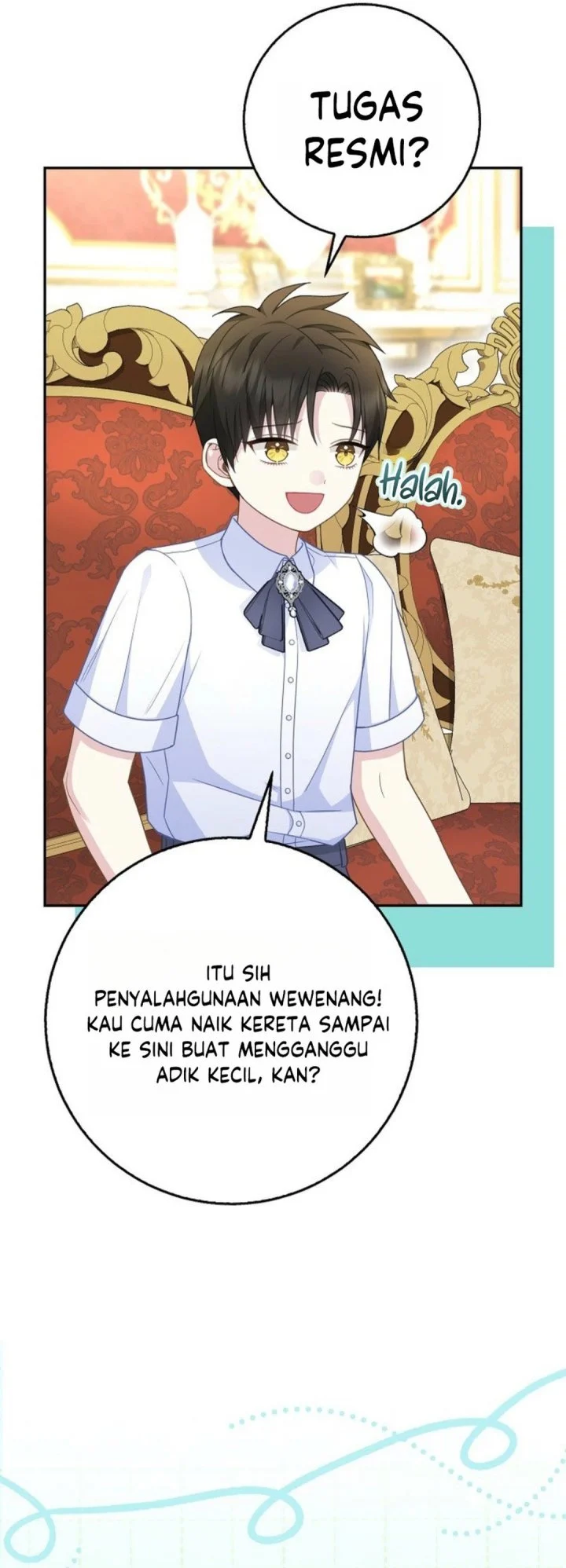 The Snow Leopard Baby of the Black Leopard Family Chapter 75 Gambar 22