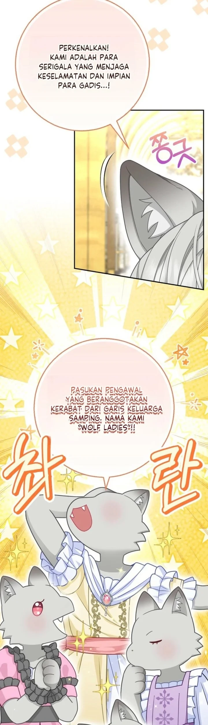 The Snow Leopard Baby of the Black Leopard Family Chapter 76 Gambar 21