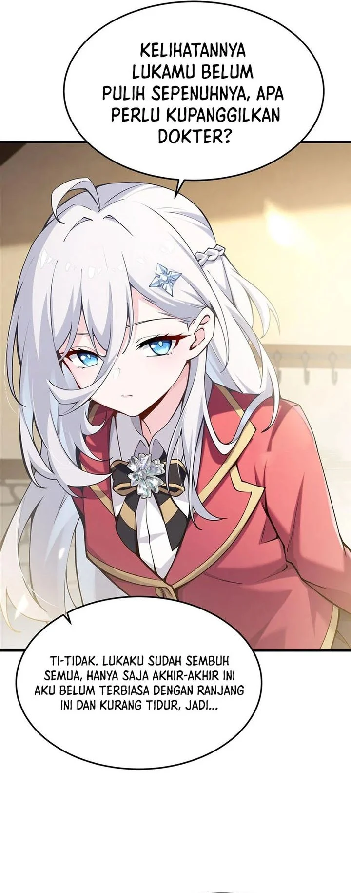 The Yellow-haired Villain in Female Main Character’s Novel wants Happiness Chapter 74 Gambar 11