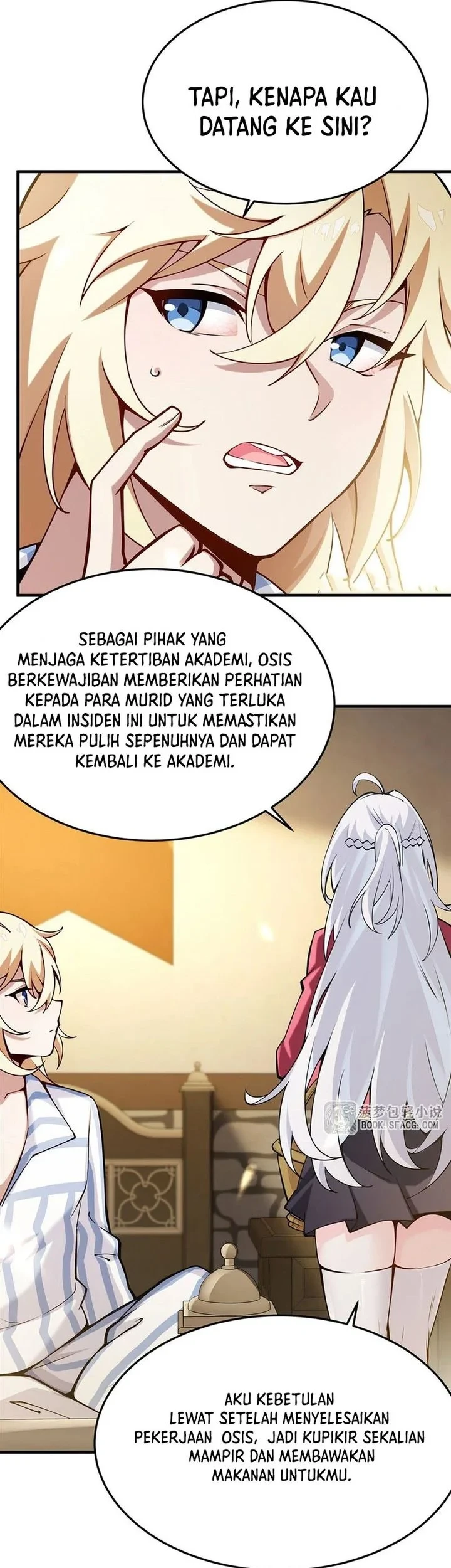 The Yellow-haired Villain in Female Main Character’s Novel wants Happiness Chapter 74 Gambar 12
