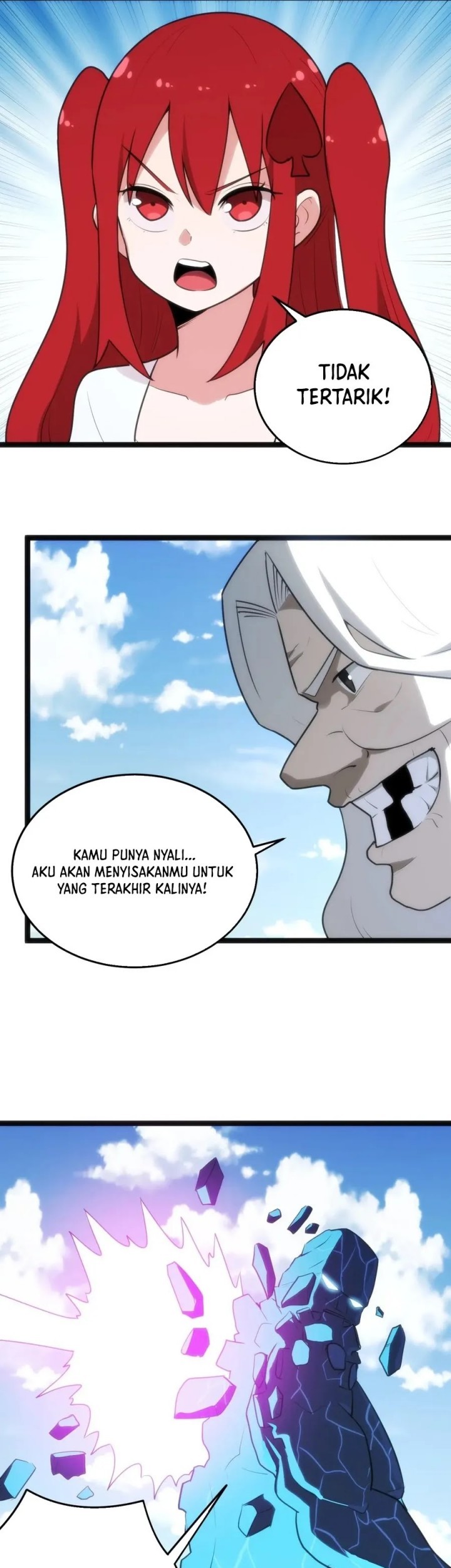 This Saint Has A Showdown Chapter 129 halaman 10