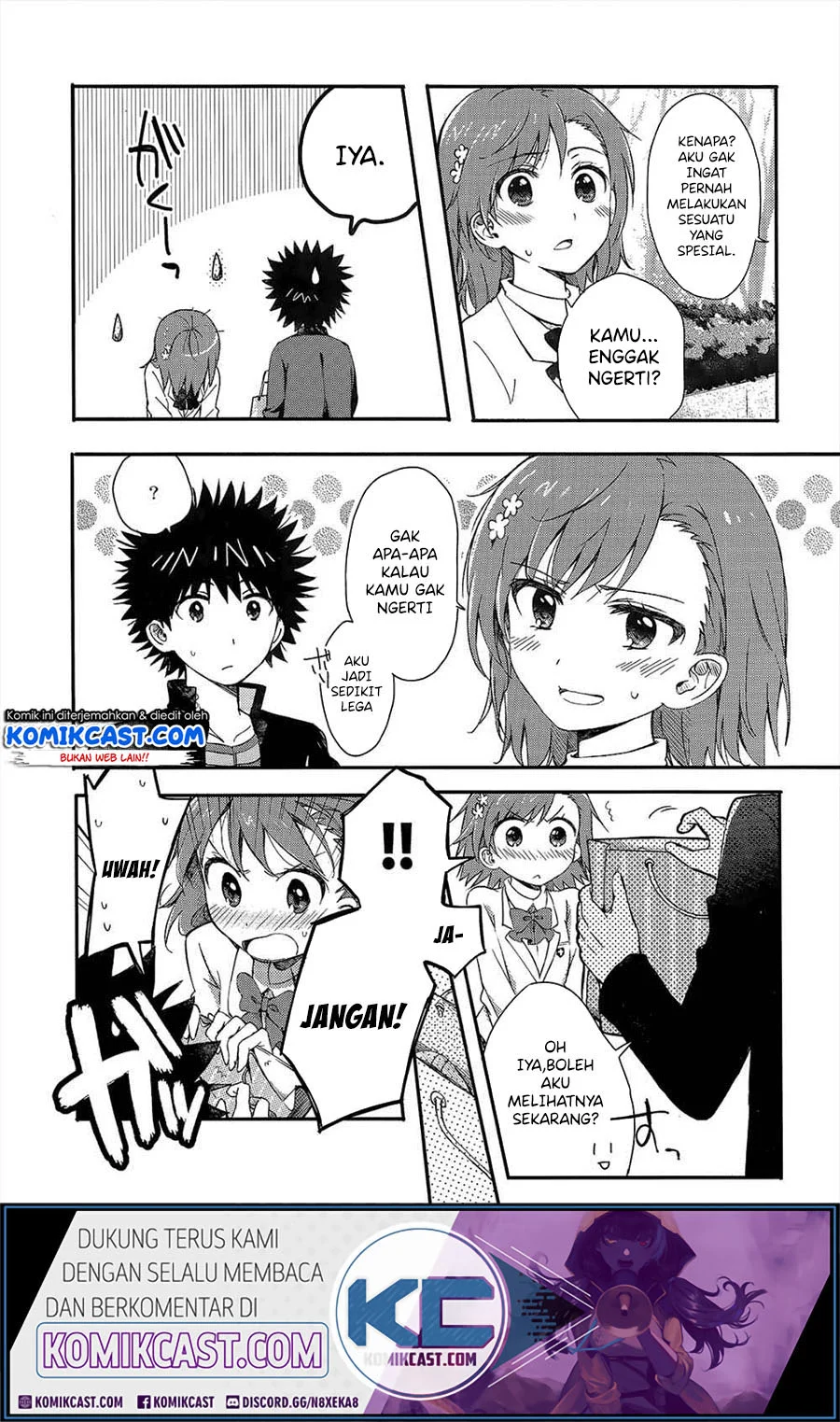 Toaru Majutsu no Index Chapter 0 Gambar 7