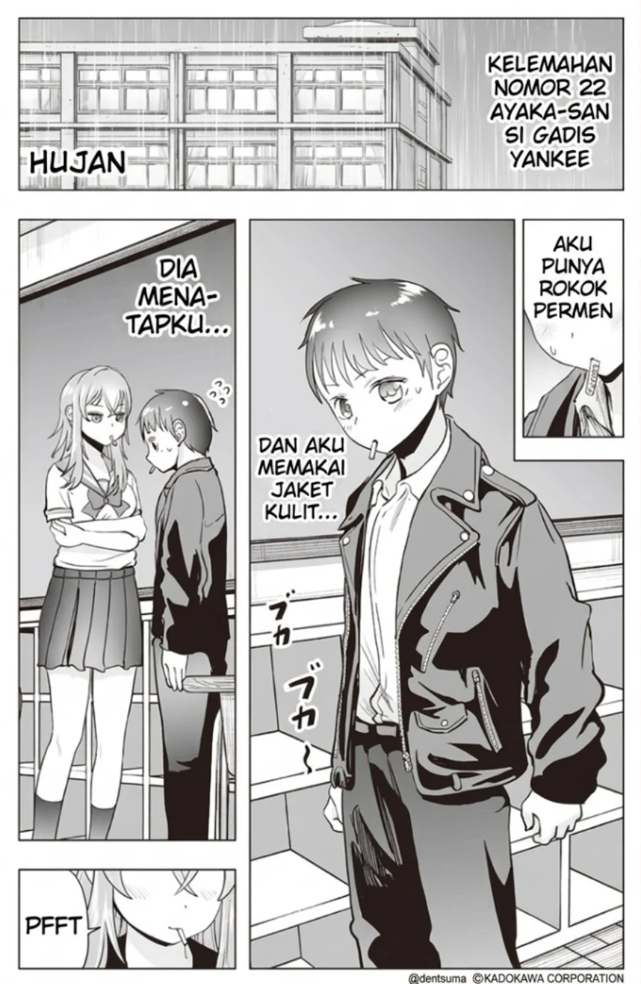 Tonari no Seki no Yankee JK no Jakuten Chapter 22 Gambar 6