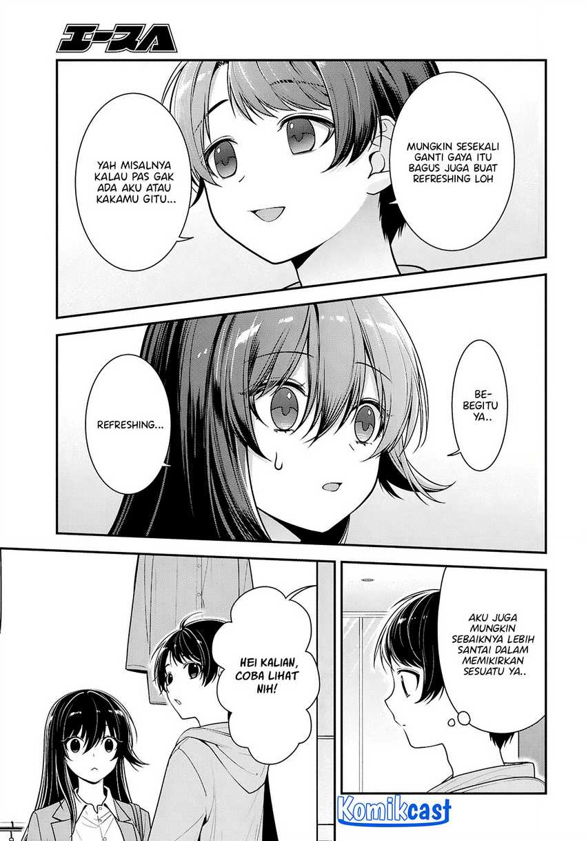 Tonari no Seki no Yankee Shimizu-san ga Kami o Kuroku Sometekita Chapter 6 - Halaman 8