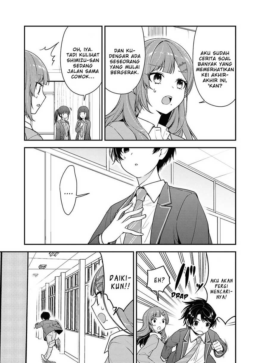 Tonari no Seki no Yankee Shimizu-san ga Kami o Kuroku Sometekita Chapter 9 - Halaman 9