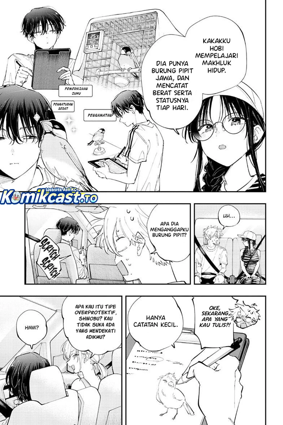 Tonari no Seki no Yatsu ga Souiu Me de Mitekuru Chapter 99 Gambar 6