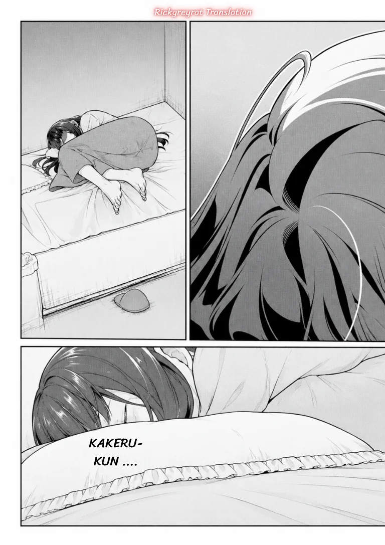 Toumei na Yoru ni Kakeru-kun to, Me ni Mienai Koi wo Shita. Chapter 5.2 Gambar 8