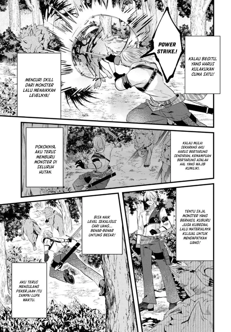 Tsuihou-kei no Akuyaku Party no Leader ni Tensei shita node, Zamaa sareru mae ni Jibun wo Tsuihou shimashita. ~Skill wo Ubau 'Steal' tte Akuyaku-sugiru kedo Tsuyosugiru . Chapter 2.2 Gambar 7