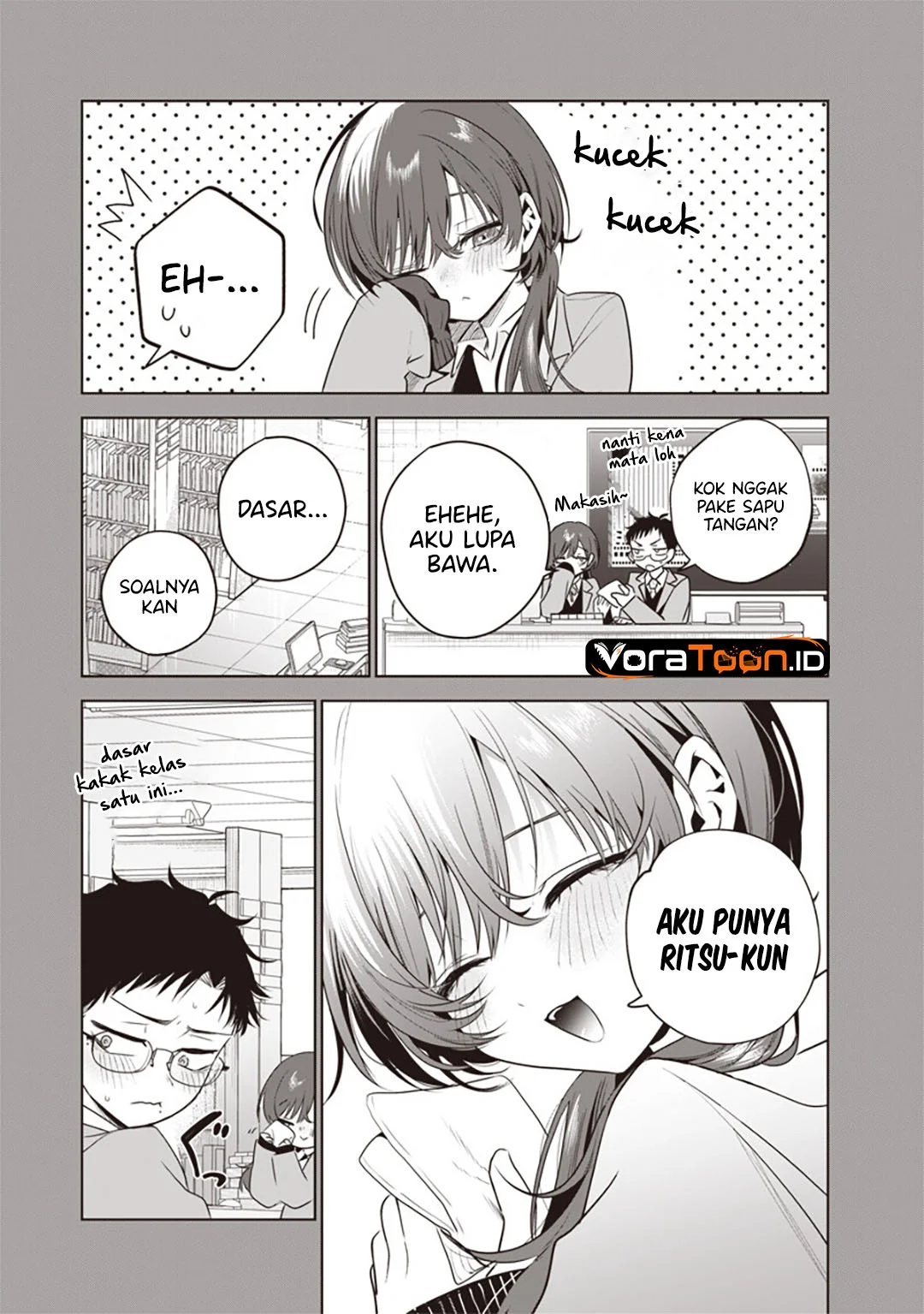 Tsuzura-Senpai wa Motokano Dakara Chapter 7 Gambar 6