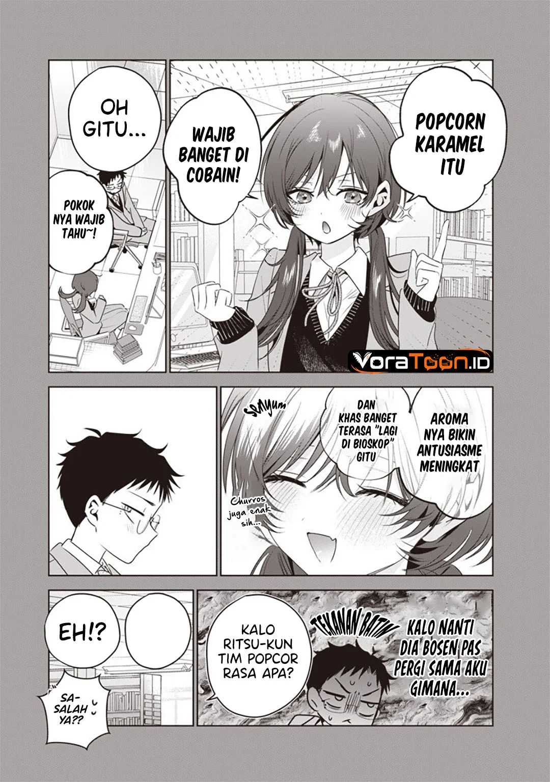 Tsuzura-Senpai wa Motokano Dakara Chapter 8 Gambar 6