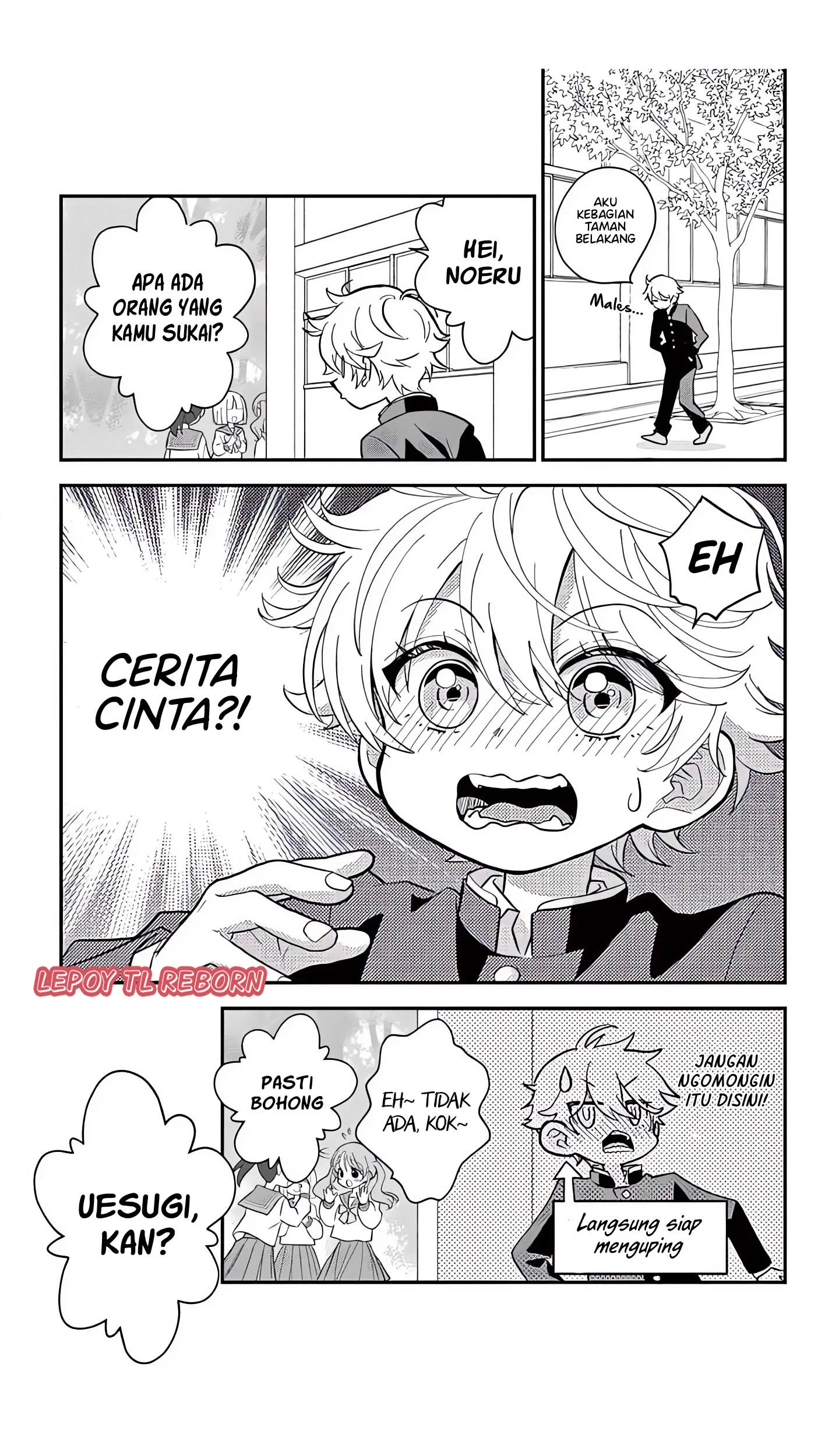 Uesugi-kun wa Onnanoko wo Yametai Chapter 1 Gambar 16