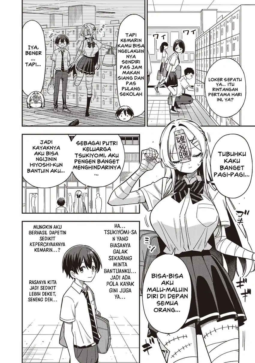 Undead-san no Bukiyou na Seishun Chapter 4.1 Gambar 6