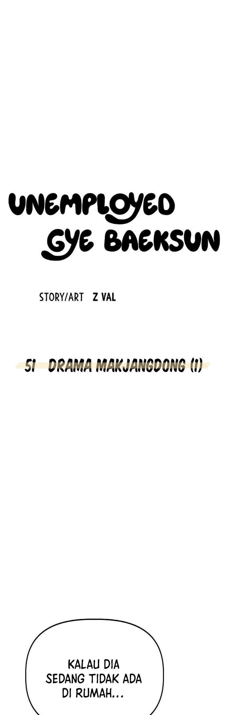 Unemployed Gye Baek Soon Chapter 51 Gambar 13