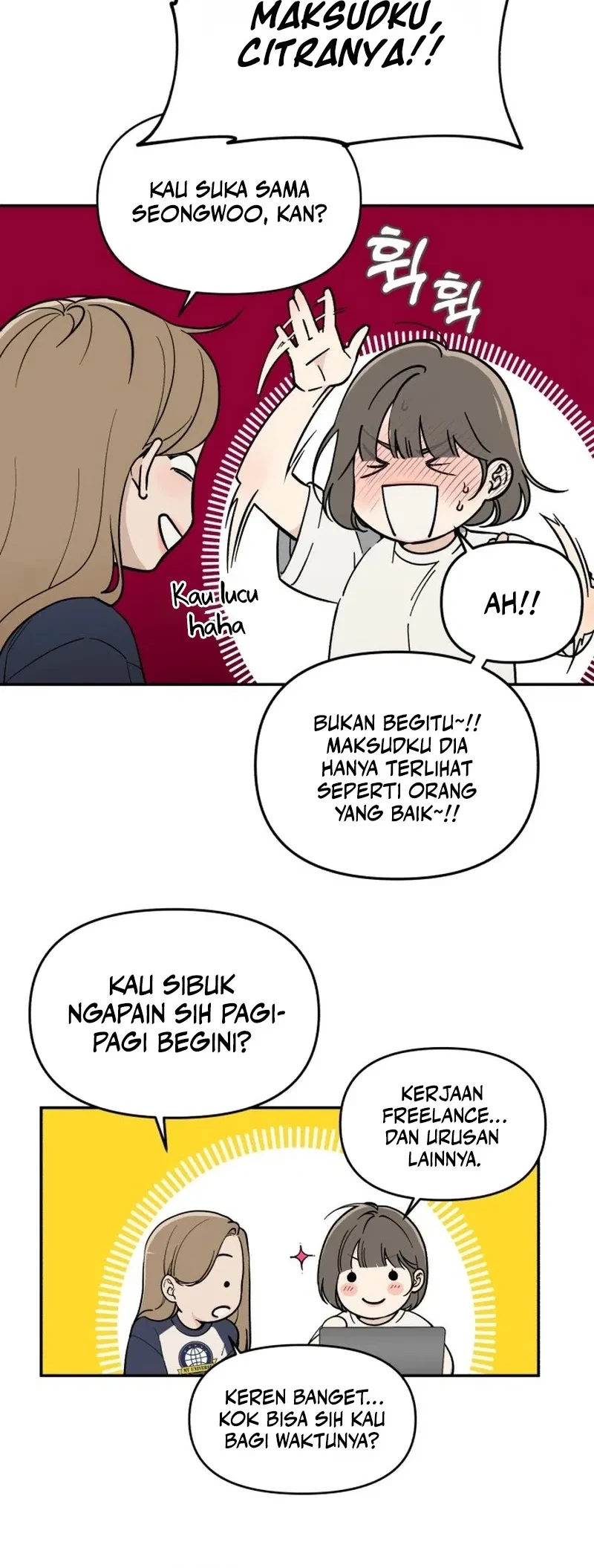 Unofficial Campus Couple Chapter 1 Gambar 13