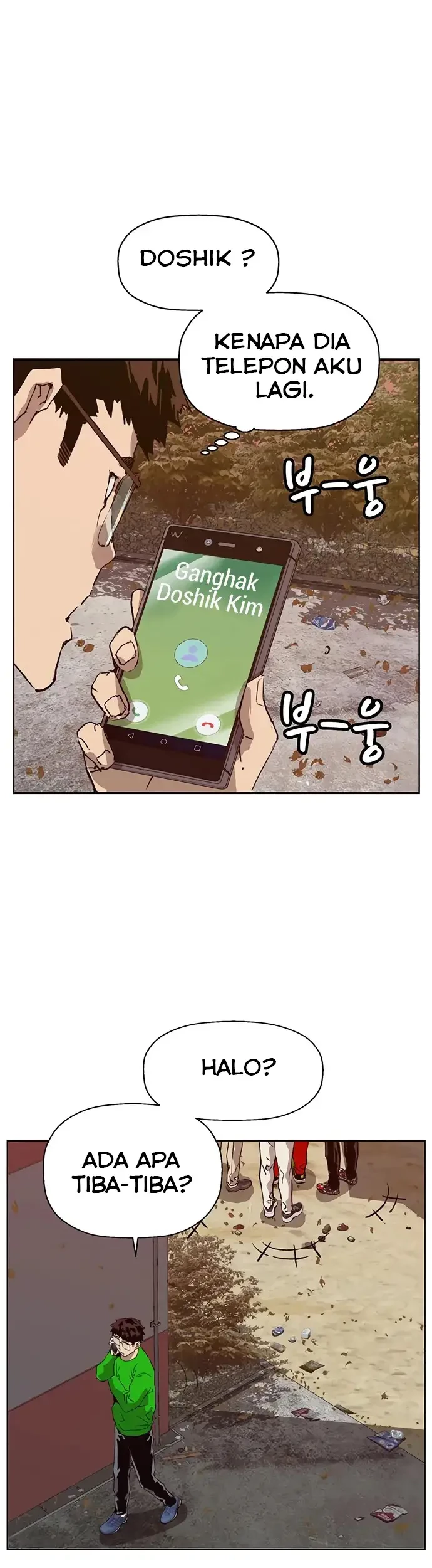 Weak Hero Chapter 218.1 halaman 9