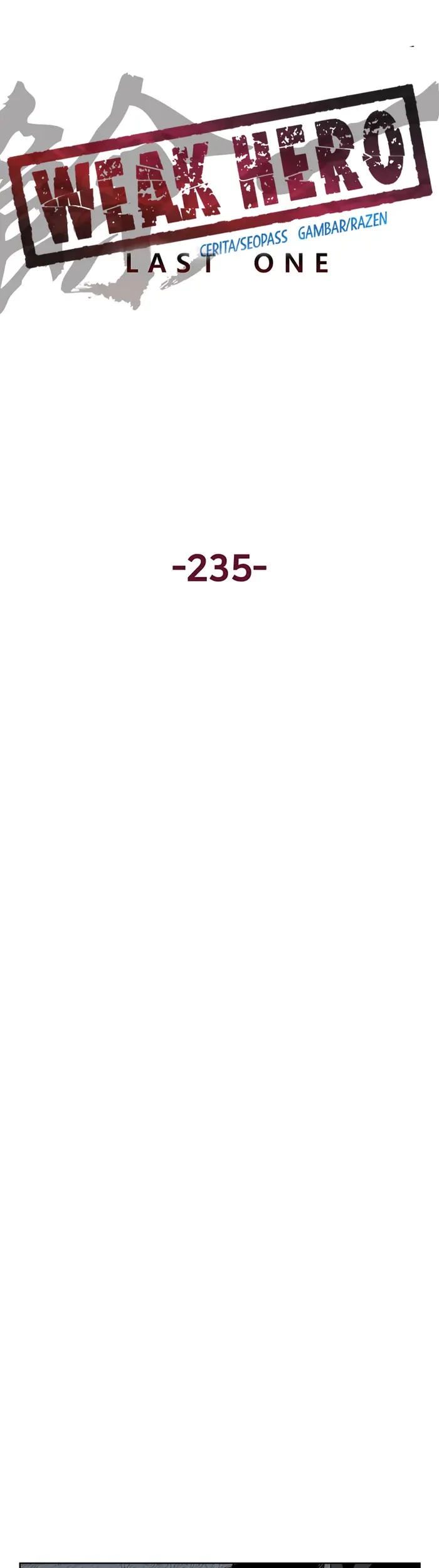 Weak Hero Chapter 235 halaman 20