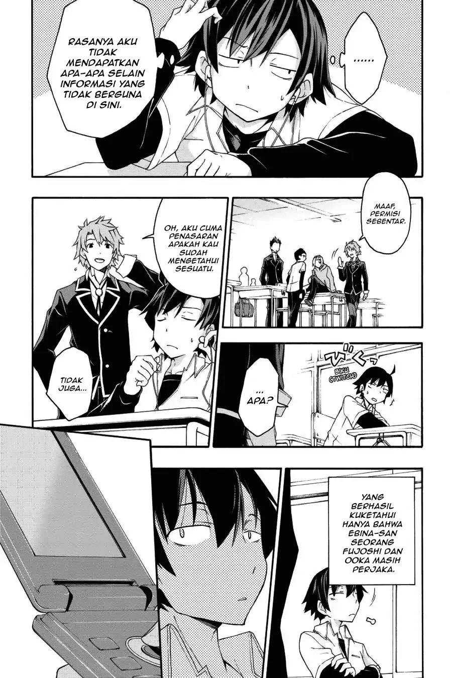Yahari Ore no Seishun Love Come wa Machigatteiru @comic Chapter 10.2 Gambar 6