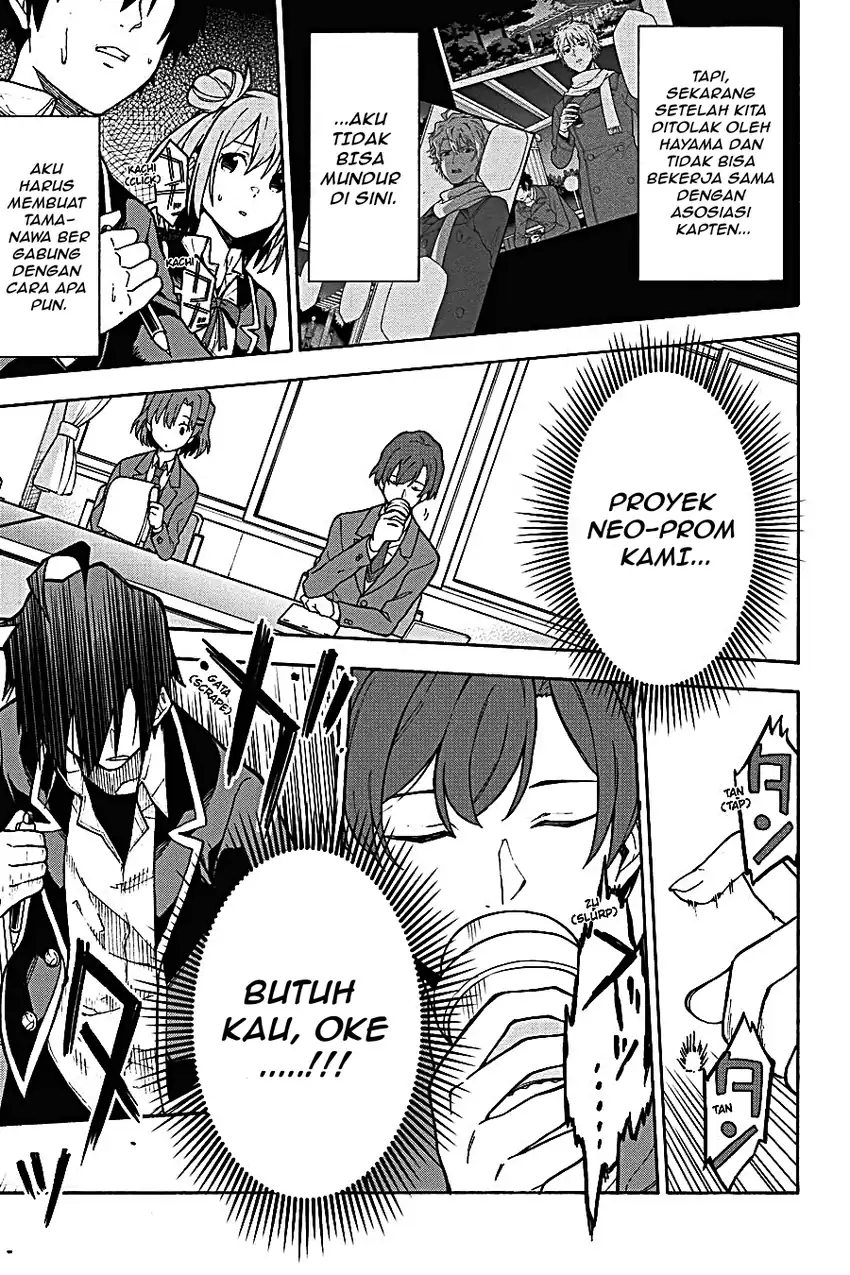 Yahari Ore no Seishun Love Come wa Machigatteiru @comic Chapter 100 Gambar 9