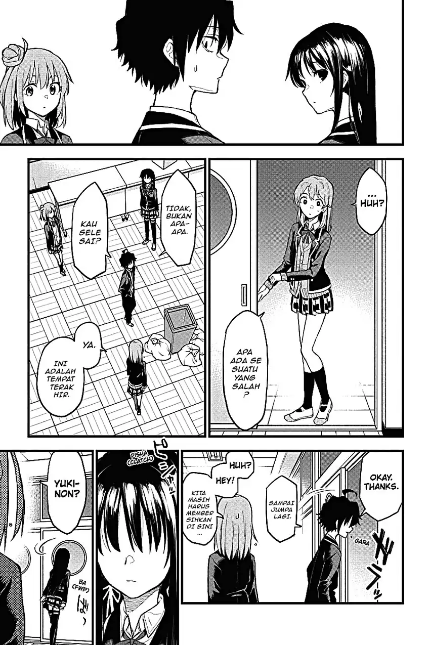 Yahari Ore no Seishun Love Come wa Machigatteiru @comic Chapter 108 Gambar 17