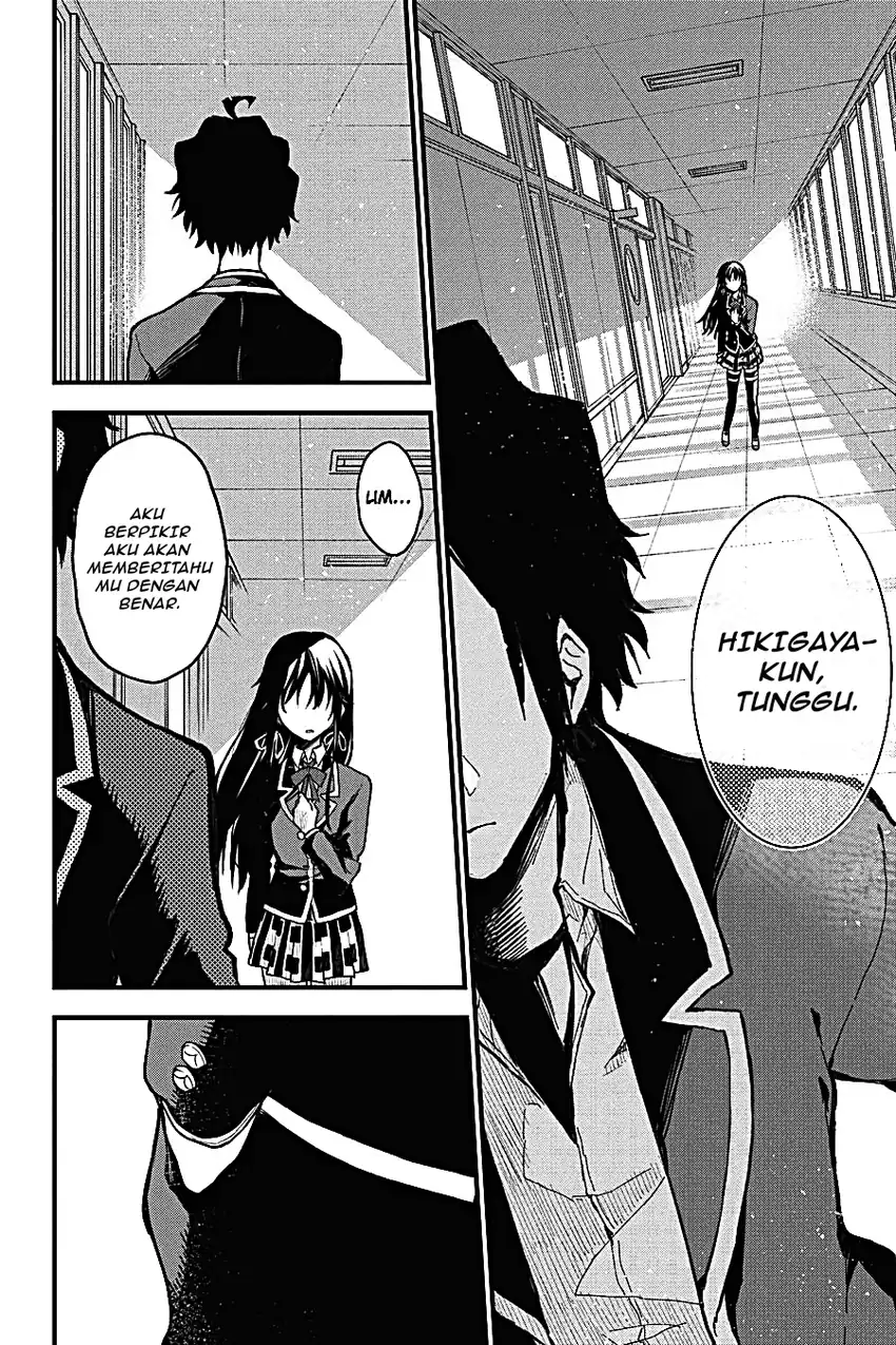 Yahari Ore no Seishun Love Come wa Machigatteiru @comic Chapter 108 Gambar 18