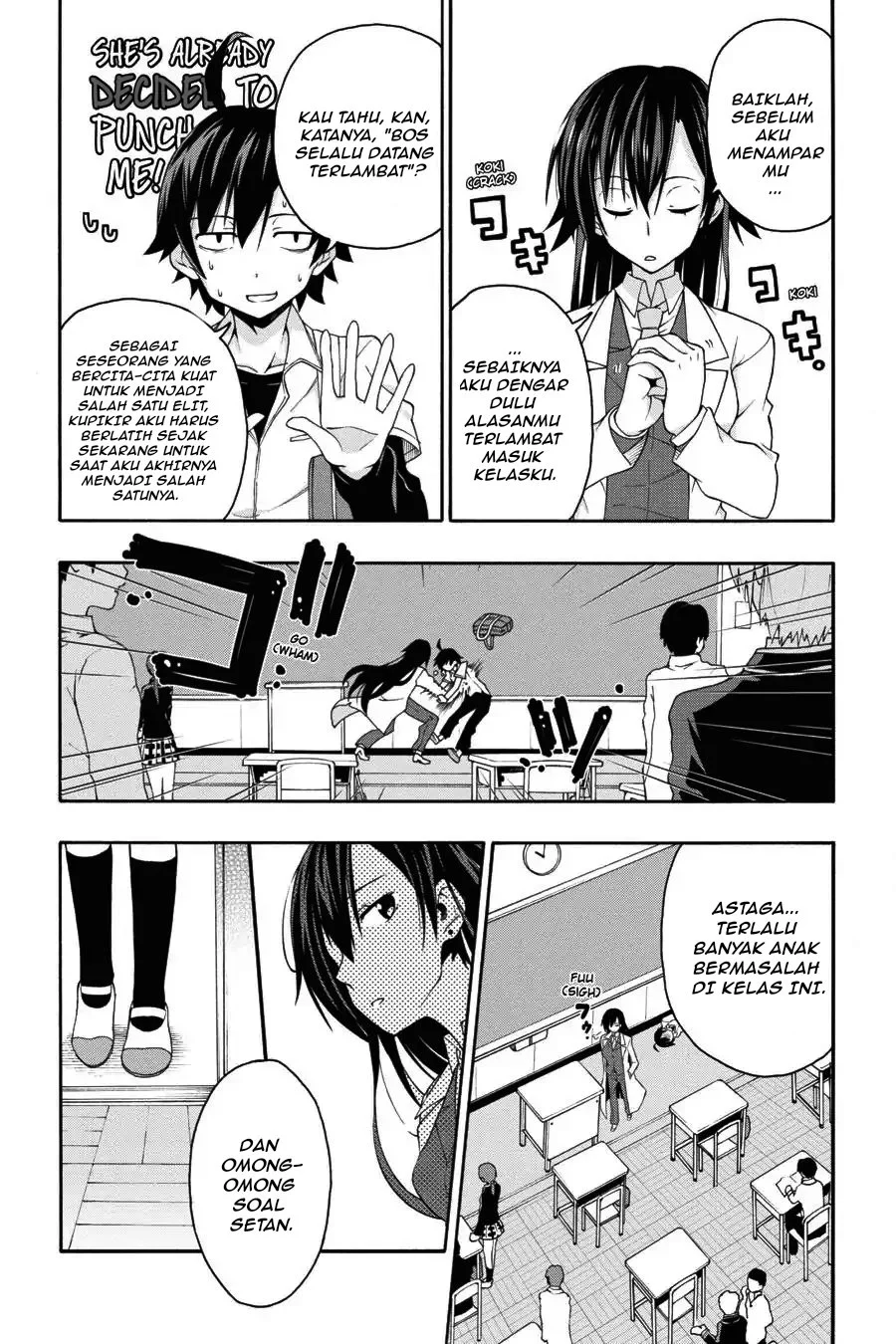 Yahari Ore no Seishun Love Come wa Machigatteiru @comic Chapter 11.1 Gambar 6