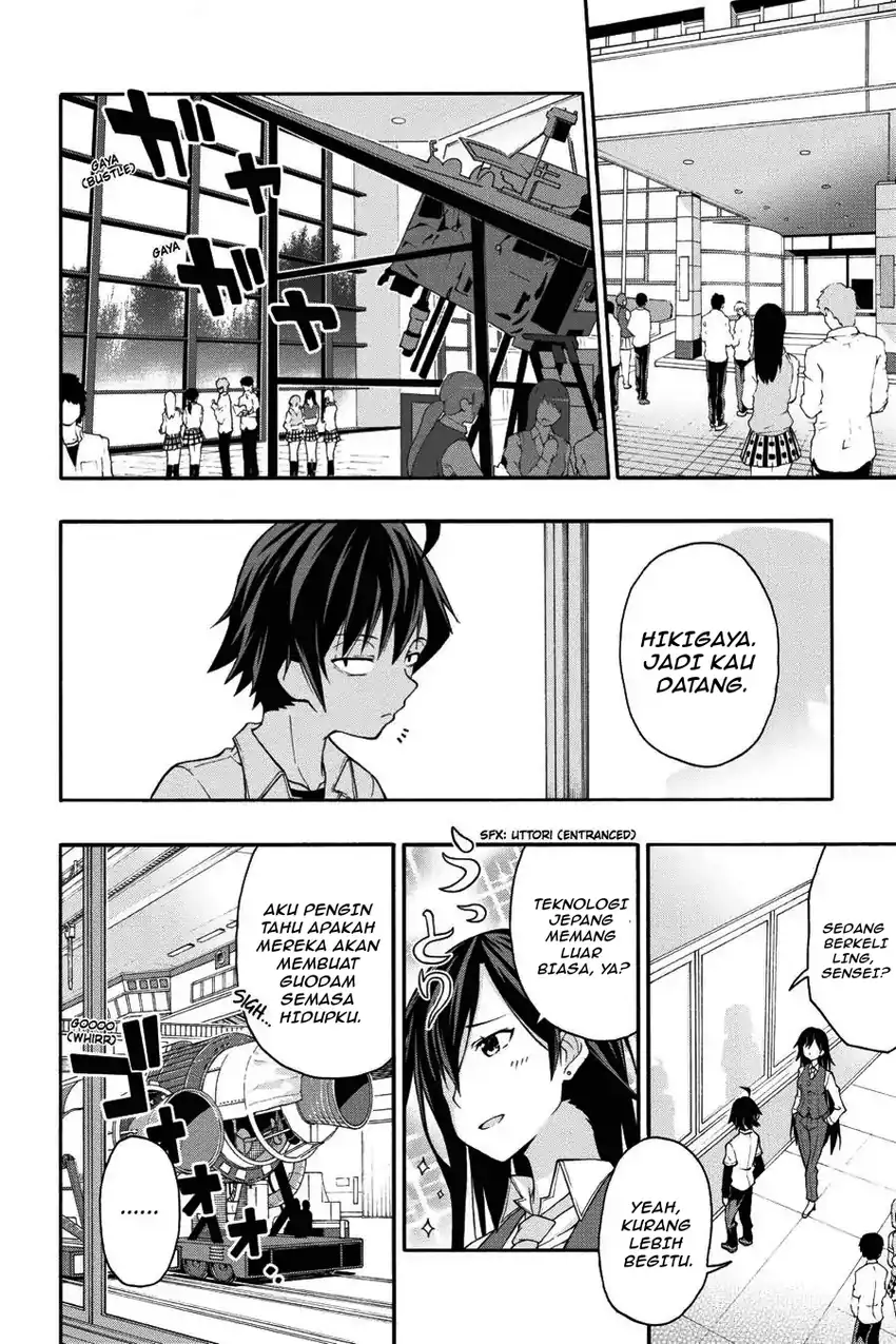 Yahari Ore no Seishun Love Come wa Machigatteiru @comic Chapter 13 Gambar 8