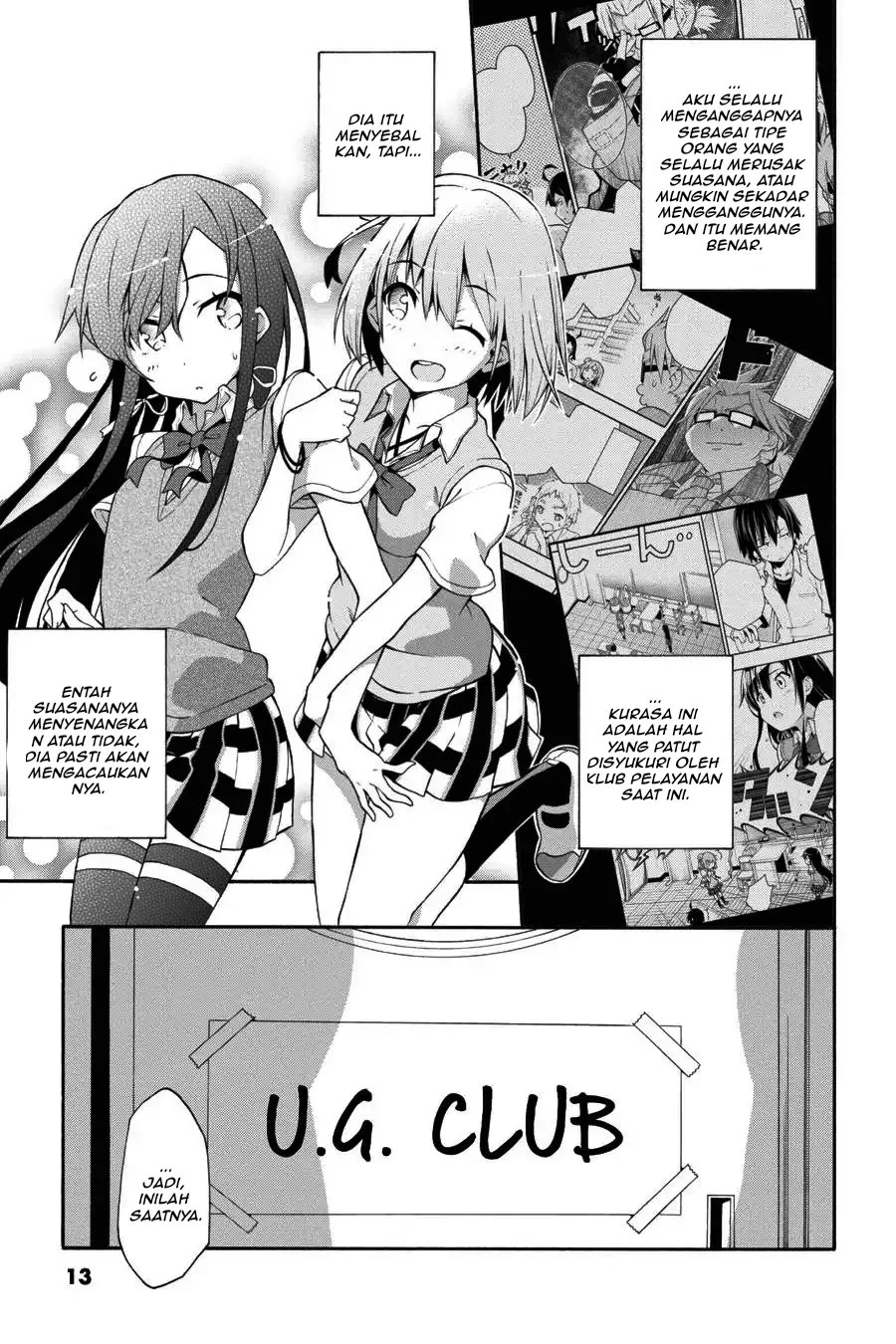 Yahari Ore no Seishun Love Come wa Machigatteiru @comic Chapter 18 Gambar 9