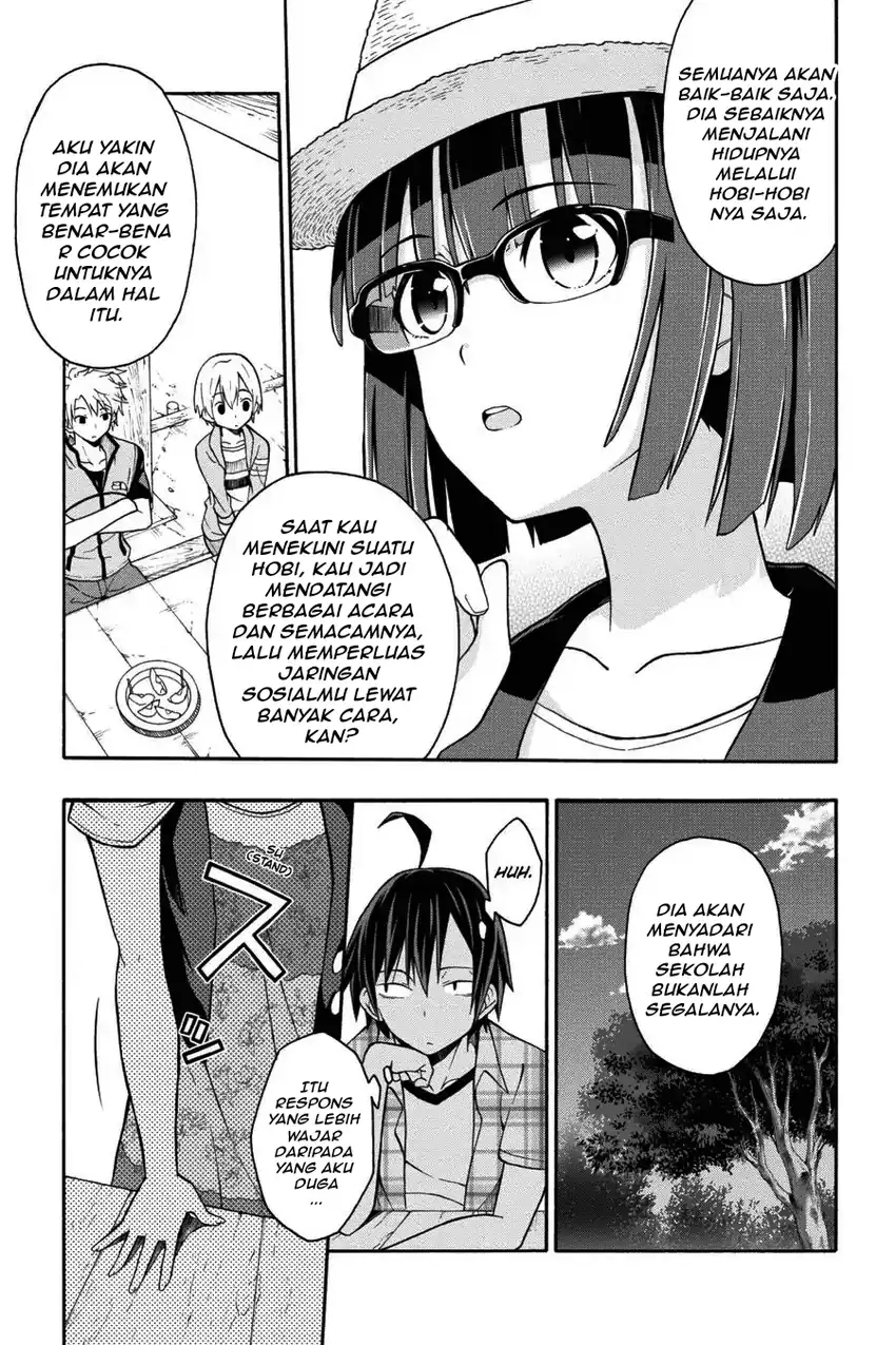 Yahari Ore no Seishun Love Come wa Machigatteiru @comic Chapter 25 Gambar 8