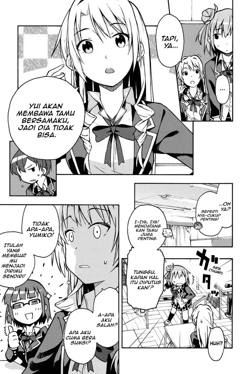 Yahari Ore no Seishun Love Come wa Machigatteiru @comic Chapter 35 Gambar 8