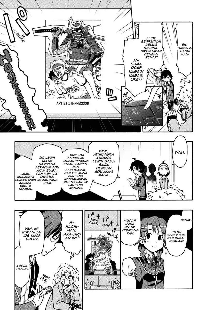 Yahari Ore no Seishun Love Come wa Machigatteiru @comic Chapter 44 Gambar 9