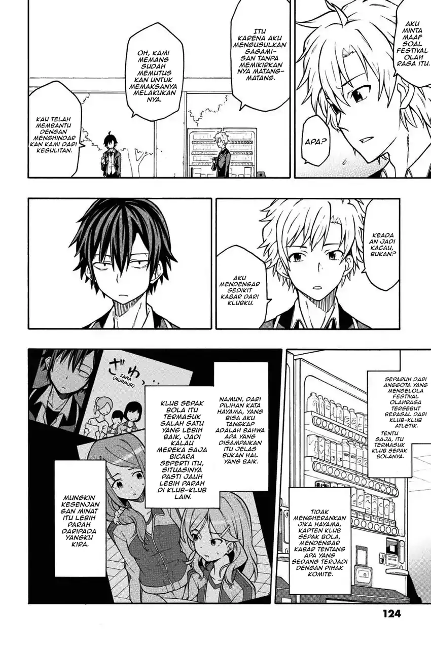 Yahari Ore no Seishun Love Come wa Machigatteiru @comic Chapter 45 Gambar 8