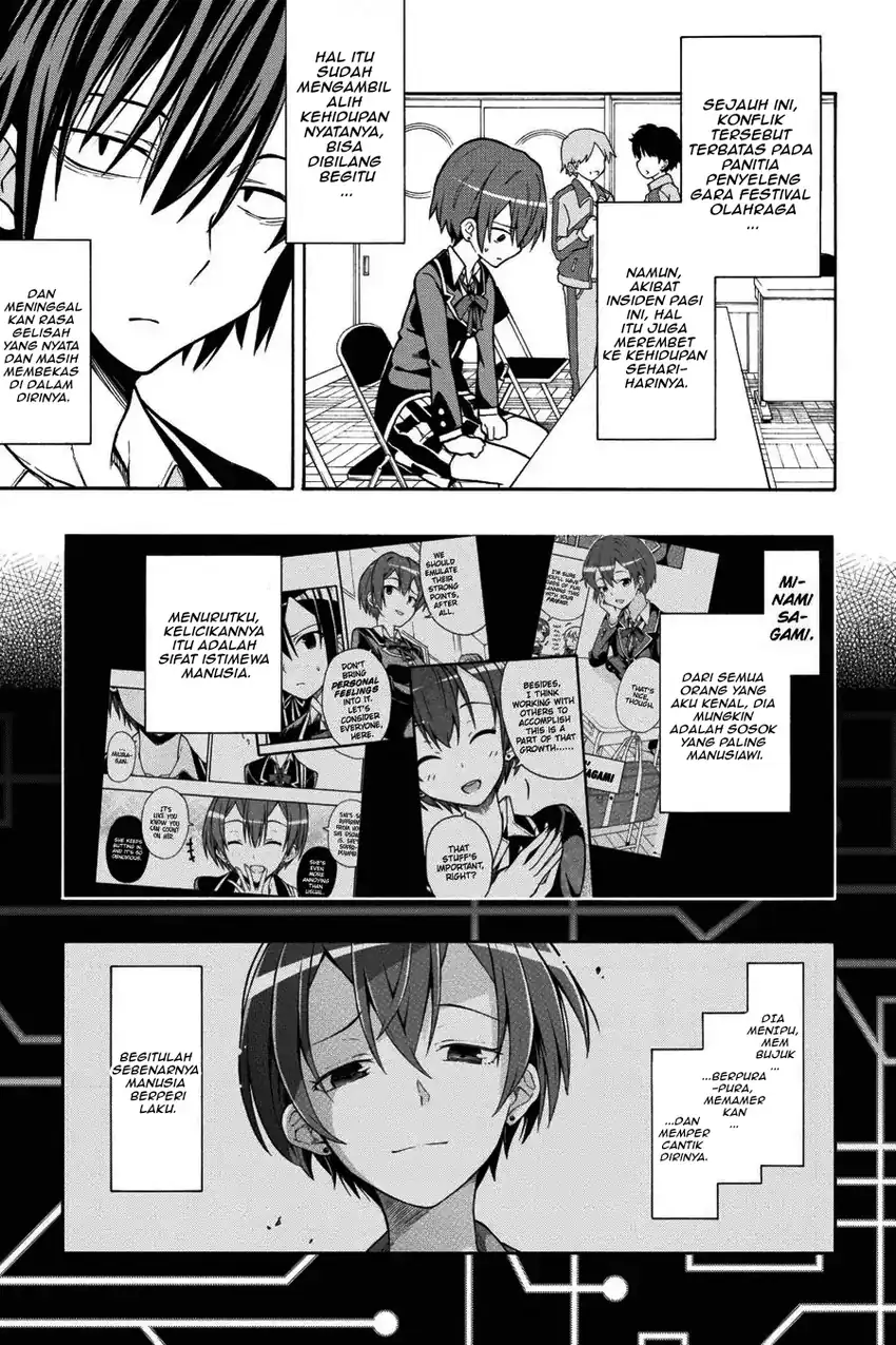 Yahari Ore no Seishun Love Come wa Machigatteiru @comic Chapter 46 Gambar 9