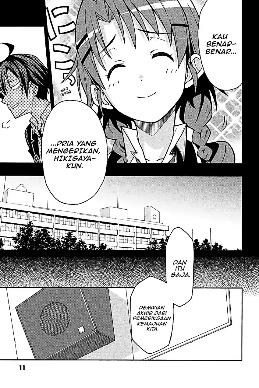 Yahari Ore no Seishun Love Come wa Machigatteiru @comic Chapter 47 Gambar 8