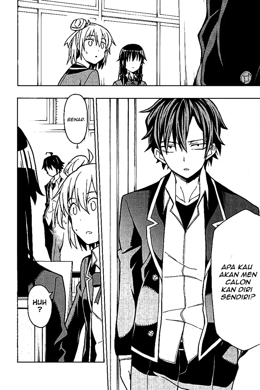 Yahari Ore no Seishun Love Come wa Machigatteiru @comic Chapter 55 Gambar 8