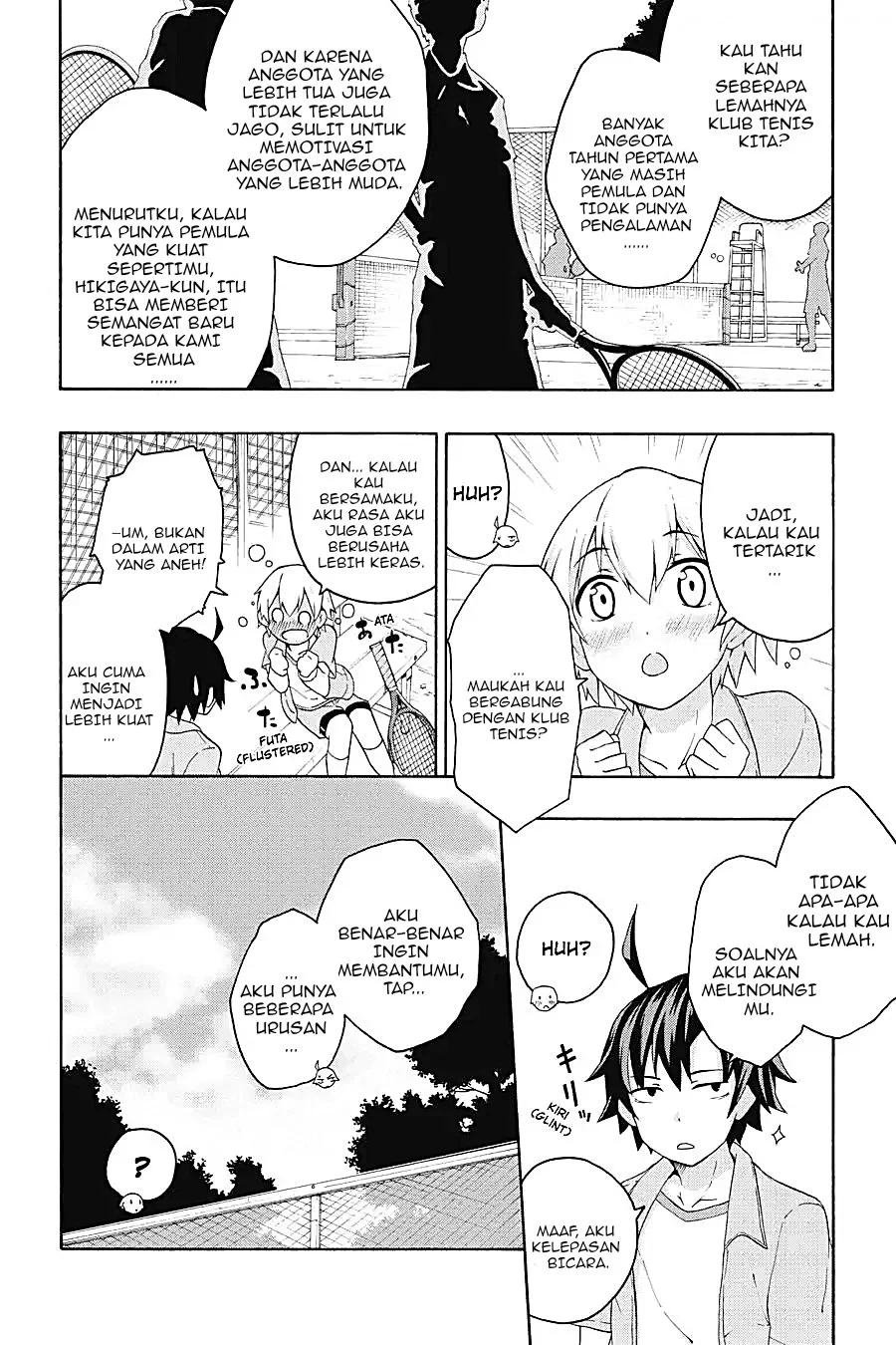 Yahari Ore no Seishun Love Come wa Machigatteiru @comic Chapter 6.2 Gambar 6