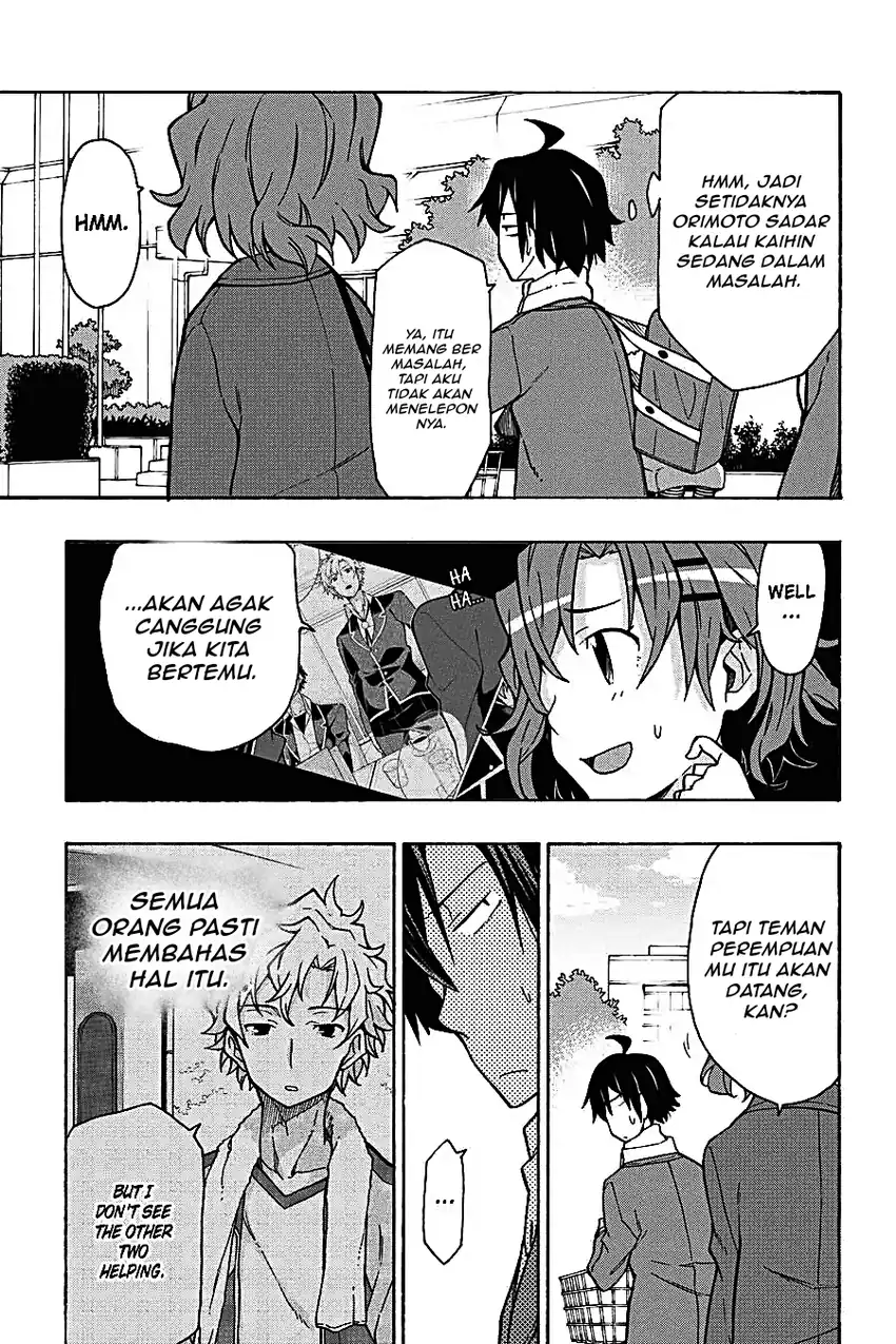 Yahari Ore no Seishun Love Come wa Machigatteiru @comic Chapter 61 Gambar 11