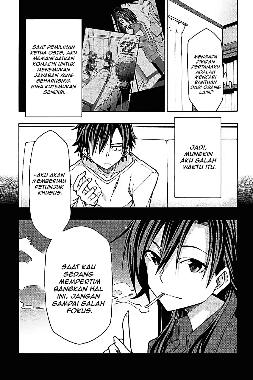 Yahari Ore no Seishun Love Come wa Machigatteiru @comic Chapter 62 Gambar 9