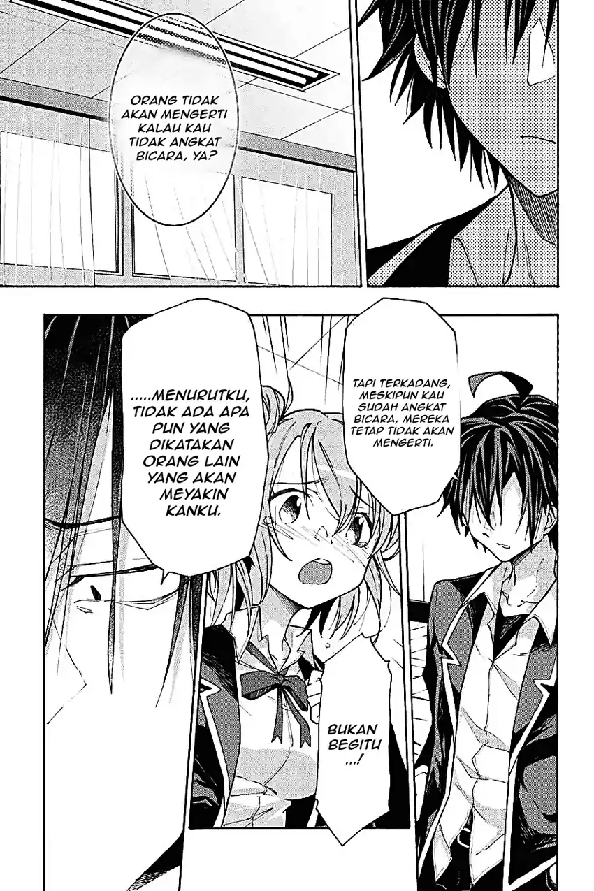 Yahari Ore no Seishun Love Come wa Machigatteiru @comic Chapter 63 Gambar 8
