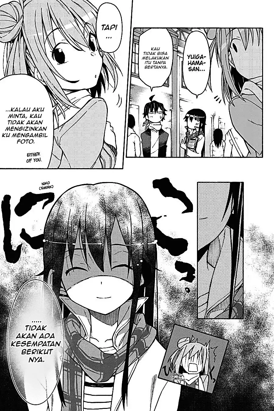 Yahari Ore no Seishun Love Come wa Machigatteiru @comic Chapter 65 Gambar 9