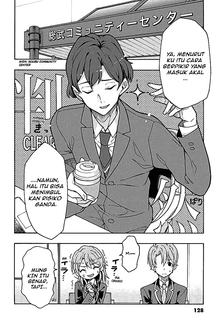 Yahari Ore no Seishun Love Come wa Machigatteiru @comic Chapter 68 Gambar 12