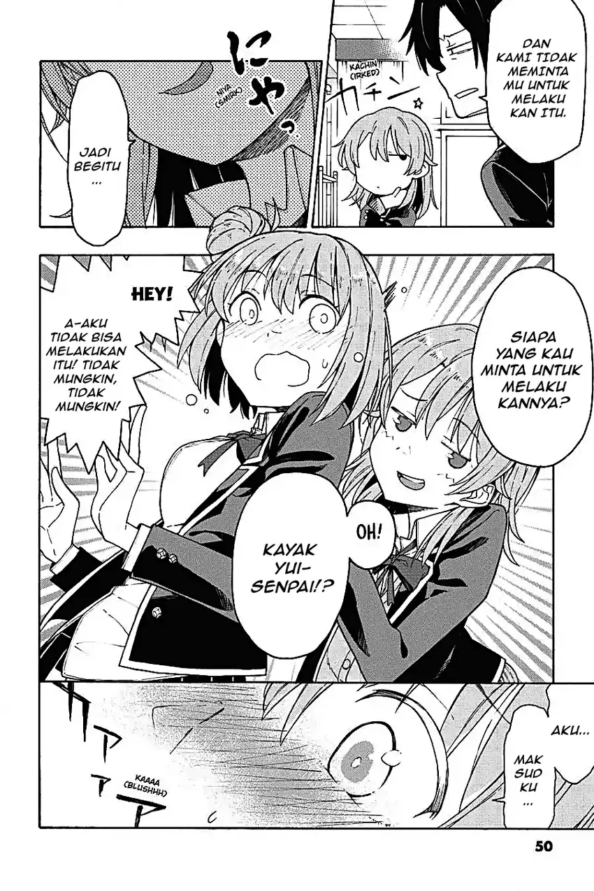 Yahari Ore no Seishun Love Come wa Machigatteiru @comic Chapter 71 Gambar 10