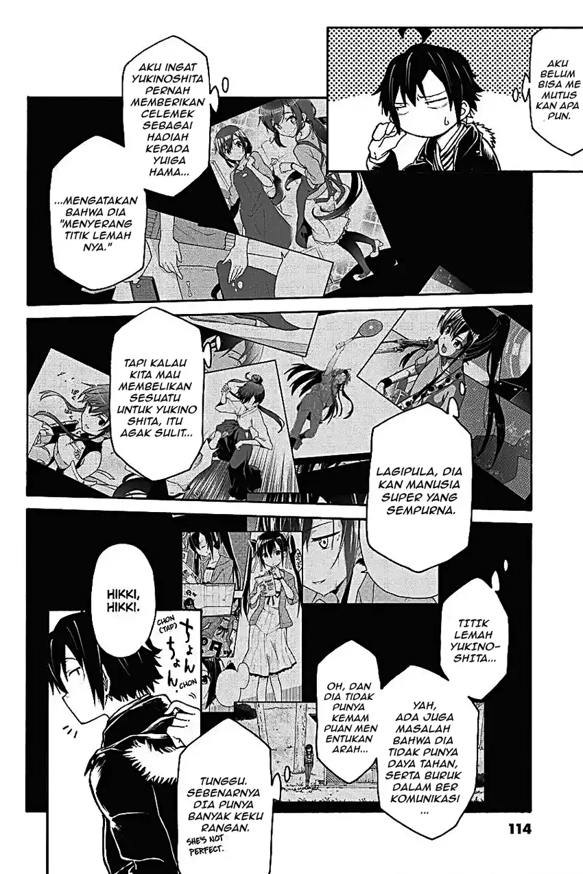 Yahari Ore no Seishun Love Come wa Machigatteiru @comic Chapter 73 Gambar 10